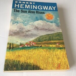 The Sun Also Rises by Ernest Hemingway paperback book